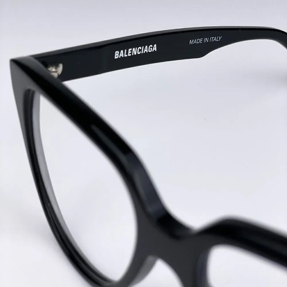 SALE! NEW Balenciaga Everyday BB0129O 001  Black Butterfly Women Eyeglasses